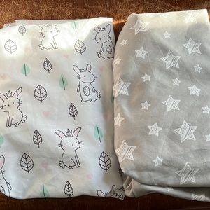 Mini crib/Pack and Play sheets